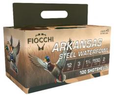 Fiocchi 12Gauge 3" 1 1/5oz 2Shot 100 Per Box/2 Case - 123ADS2