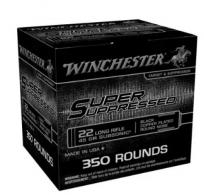 Winchester Super Suppressed 22LR 45gr 350rds-SUP22LRB2 - SUP22LRB2
