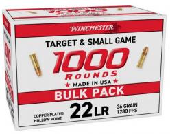 WINCHESTER .22 LR 36GR Hollow Point - 22LR1KHP