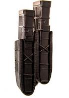 High Speed Gear 41TS02BK Taco Double Duty Staggered Black Nylon Laminate Pistol - 1018