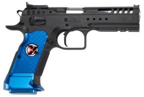 Tanfoglio Limited Master Xtreme 9mm 17+1 4.76" Stainless Steel Barrel, Black Steel Optic Ready/Serrated Slide, Black Steel - TFLMMSTRX9OR