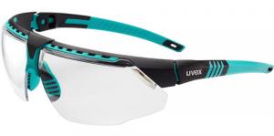 Howard Leight S2880HS Uvex Avatar Clear Lens Hydro Shield/Anti-Fog Teal/Black Frame - 281