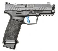 Tisas PX-9 Duty Comp 2.0 9mm 20+1 4.11" Black Compensated Barrel, Black Optic Ready/Ported/Serrated Slide, Black  - 10100567