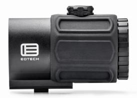Eotech G43.NM G43 Magnifier Black 3x 1" Weaver/MIL-STD-1913 Rail Mount - 506