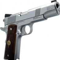 Dickinson LLC 1911 Adam B Full Size Frame SAO .45 ACP 7+1 5" Stainless Button Rifled Barrel, Stainless Steel B Serration - DCKSN45B Dickinson LLC 1911 Adam B Full Size Frame SAO .45 ACP 7+1 5" Stainless Button Rifled Barrel, Stainless Steel B Serration - DCKSN45B