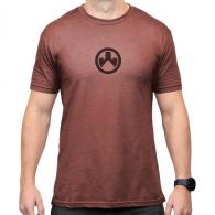 Magpul Icon Redrock Heather Cotton/Polyester Short Sleeve XL - MAG1115-613