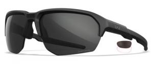 Wiley X CHJKL01 Jakl M/L Grey/Clear Lens Matte Black Frame - 664
