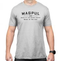 Magpul MAG1112-041-3XL Go Bang Parts Stone Gray Heather Cotton/Polyester Short Sleeve 3XL - 950