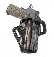 Galco APO212RB APO Strongside/Crossdraw OWB Black Steerhide Fits Kimber 1911 5" Right Hand - 158