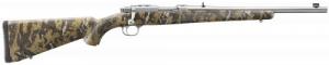 RUGER 77/44 .44 MAG BOLT RIFLE, 16.6" STS T.B. BBL, DESOLVE CAMO, 4RD - 07426