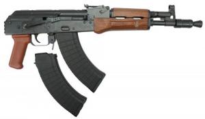 Pioneer Arms Hellpup PRO AK-47 Handgun, 7.62x39mm, 11.25" Barrel, 30 Rounds - AK0031FTPROW Pioneer Arms Hellpup PRO AK-47 Handgun, 7.62x39mm, 11.25" Barrel, 30 Rounds - AK0031FTPROW