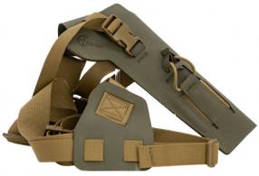 Cole-tac VW204 Varmint Wrangler Pistol Holder Chest Ranger Green Left Hand - 1305 Cole-tac VW204 Varmint Wrangler Pistol Holder Chest Ranger Green Left Hand - 1305