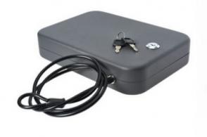SNAP SAFE LOCK BOX SMALL 2-KEYS - SS SNAP SAFE LOCK BOX SMALL 2-KEYS - SS