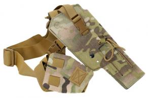 Cole-tac VW213 Varmint Wrangler Pistol Holder Multi-Cam Left Hand - 1305