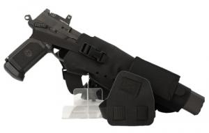 Cole-tac VWX101 Varmint Wrangler XL Pistol Holder Chest Black Right Hand - 1305
