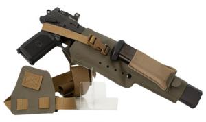 Cole-tac VWX106 Varmint Wrangler XL Pistol Holder Chest Ranger Green Left Hand - 1305 Cole-tac VWX106 Varmint Wrangler XL Pistol Holder Chest Ranger Green Left Hand - 1305