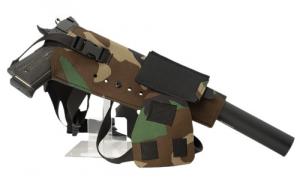 Cole-tac VWX112 Varmint Wrangler XL Pistol Holder Chest M81 Woodland Left Hand - 1305 Cole-tac VWX112 Varmint Wrangler XL Pistol Holder Chest M81 Woodland Left Hand - 1305