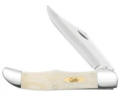 CASE SMOOTH NATURAL BONE FOLDING HUNTER - 11024 CASE SMOOTH NATURAL BONE FOLDING HUNTER - 11024