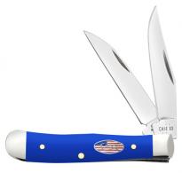 CASE SMOOTH ROYAL BLUE Synthetic TINY TRAPPER - 16401 CASE SMOOTH ROYAL BLUE Synthetic TINY TRAPPER - 16401