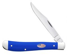 CASE SMOOTH ROYAL BLUE Synthetic SLIMLINE TRAPPER - 16403 CASE SMOOTH ROYAL BLUE Synthetic SLIMLINE TRAPPER - 16403