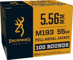 BRNA 5.56MM M193 55 GR FMJ 100/10 - BM193100