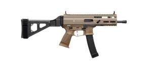 Grand Power Stribog SP9A3 9mm Sub Pistol SBT Brace Flat Dark Earth Grand Power Stribog SP9A3 9mm Sub Pistol SBT Brace Flat Dark Earth