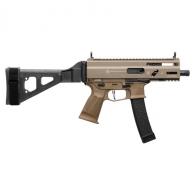 Grand Power Stribog SP9A3S 9mm Sub Pistol SBT Brace Flat Dark Earth - SP9A3SFDE