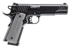 Alpha Foxtrot AF1911 Full Size .45 ACP 8+1 5" Stainless Bull Barrel, Black QPQ Stainless Steel Serrated Slid - AA27X4ENA-XQBK08-WBS