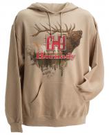 Hornady 99612M Elk Medium Tan/Khaki Hoodie - 156 Hornady 99612M Elk Medium Tan/Khaki Hoodie - 156