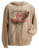 Hornady 99612XL Elk XL Tan/Khaki Hoodie - 156 Hornady 99612XL Elk XL Tan/Khaki Hoodie - 156