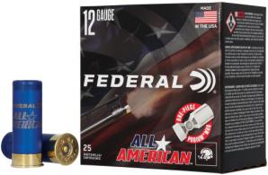 Federal FAA12H8 All-American 12Gauge 2.75" 1 1/8oz 8Shot 25 Per Box/10 Case - 10 Federal FAA12H8 All-American 12Gauge 2.75" 1 1/8oz 8Shot 25 Per Box/10 Case - 10