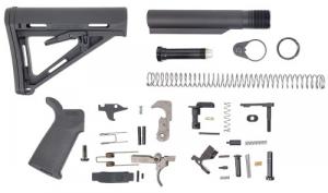 Dpms Panther Arms DP51655109854 MOE PPT Lower Build Kit AR-15 Includes Black Magpul Grip & Magpul MOE Black Stock - 1314