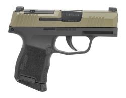 SIG 365-9-GXR3P P365 9MM 3.1 OR 10R MOSS Green - 3659GXR3P SIG 365-9-GXR3P P365 9MM 3.1 OR 10R MOSS Green - 3659GXR3P
