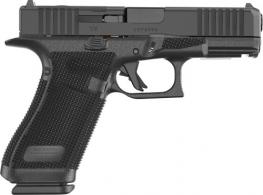Glock G45 Gen6 Crossover Frame 9mm Luger 10+1 4.02" Black GMB Barrel, Black nDLC Steel Optic Ready - P64550201 Glock G45 Gen6 Crossover Frame 9mm Luger 10+1 4.02" Black GMB Barrel, Black nDLC Steel Optic Ready - P64550201