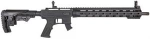 Deyra TM22 Flash .22LR Semi Auto Rifle 18" Threaded Barrel, Flip-Up Sights, 10+1 - TM22FLASH18