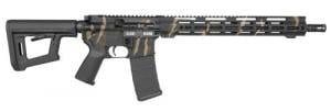 Diamondback Firearms DB15 AR-15 Semi Auto Rifle 5.56 NATO, 16", Tiger Stripe Camo, 30+1 - DB1717K172 Diamondback Firearms DB15 AR-15 Semi Auto Rifle 5.56 NATO, 16", Tiger Stripe Camo, 30+1 - DB1717K172
