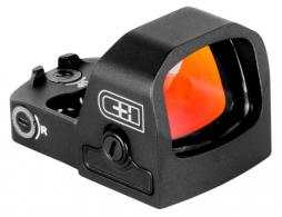 C&H Precision RDEDCRDMRRMSC EDC RMSC Black 1x 3 MOA Red Dot Multi Reticle Reticle RMSc Footprint Mount - 1236