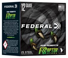 Federal Rob Roberts Raptor 12ga 3" 1 3/8oz #4 Shot 25rd Box - RRS1384 Federal Rob Roberts Raptor 12ga 3" 1 3/8oz #4 Shot 25rd Box - RRS1384