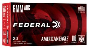Federal American Eagle 6 ARC 110gr Total Metal Jacket, 20rd Box - AE6ARC1 Federal American Eagle 6 ARC 110gr Total Metal Jacket, 20rd Box - AE6ARC1