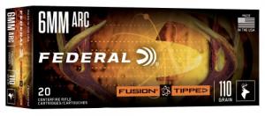 Federal Fusion 6 ARC 110gr Fusion Tipped, 20rd Box - F6ARCTFS2