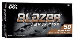 CCI Blazer Brass C-F 9mm 147gr FMJ, 50ct Box - 5203S