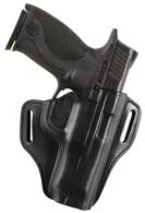 Bianchi 23946 57 Remedy OWB Size 10A Black Leather Belt Slide Fits Colt Officer Right Hand - 153