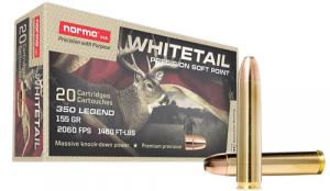 NORMA 350L 155GR SP WHITETAIL 20/10 - 603404704 NORMA 350L 155GR SP WHITETAIL 20/10 - 603404704