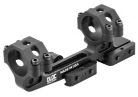 DLOC PREC 30MM 1.53"CNTLV Mount Black - DLOC-C130-1535-B