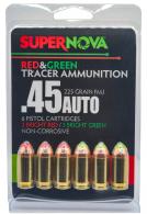 Piney Mountain Ammunition PMSN45ACMP Green/Red Tracer 45ACP 225gr Full Metal Jacket 6 Per Box/60 Case - 1196 Piney Mountain Ammunition PMSN45ACMP Green/Red Tracer 45ACP 225gr Full Metal Jacket 6 Per Box/60 Case - 1196