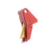 Tyrant Designs I.T.T.S. Trigger for Springfield Echelon Red W/Gold Screw - TD-ECHETRIG-RED Tyrant Designs I.T.T.S. Trigger for Springfield Echelon Red W/Gold Screw - TD-ECHETRIG-RED