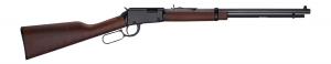 Henry H001T17H Frontier 17 HMR 13+1 20" Blued Octagon Barrel, Black Aluminum Receiver, American Walnut Straight Grip Stock - H001T17H Henry H001T17H Frontier 17 HMR 13+1 20" Blued Octagon Barrel, Black Aluminum Receiver, American Walnut Straight Grip Stock - H001T17H