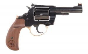 Henry H017BDMA Big Boy Deadeye 357 Mag/38 Special 6 Shot 4" Blued Round Barrel, Blued Cylinder, Blued Polished Steel Frame, Amer - H017BDMA