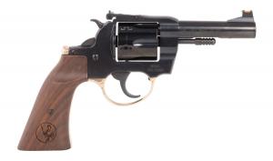 Henry H017GDMA Big Boy Deadeye 357 Mag/38 Special 6 Shot 4" Blued Round Barrel, Blued Cylinder, Blued Polished Steel Frame, Amer - H017GDMA