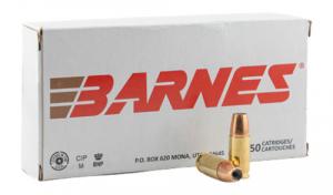 Barnes Ammo 9mm 115gr Semi Jacketed Hollow Point 20rd Box - 32528